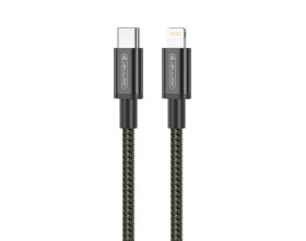 Przyłącze USB-C - iPhone Lightning Super Fast czarne - 1m