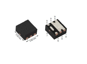 MOSFET P-kanałowy 12 A PowerPAK SC-70 30 V SMD