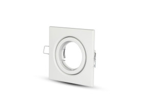 VT-7227 Oczko halogenowe Spot trzonek: GU10 kwadratowa biały 3472 V-TAC