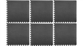 Zestaw Mat Ochronnych 60*60Cm. Grubośc 12Mm, 6Szt.