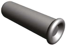 Gniazdo PCB, 1-pinowe Żeński, 28 → 22 AWG, Złoto, 5A