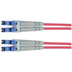 Telegärtner 100011508 Fibreglass FO Cable Turquoise 10.00 m LC-LC Multimode