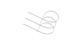 Opaska Kablowa Ok-25200W 2.5X200mm Biała