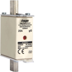 Wkładka bezpiecznikowa zwłoczna NH00 gG 690V 25A LNH00025M6