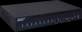 AW08-G300 Device server, 1x RJ45, 8x USB 3.1 Gen 1