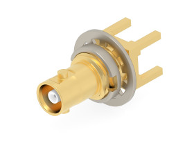 Złącze koncentryczne Montaż na panelu Żeński typ złącza Złącze BNC 0 → 12GHz PCB