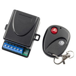 Dwukanałowy Bezprzewodowy przekaźnik RF o częstotliwości 433 MHz