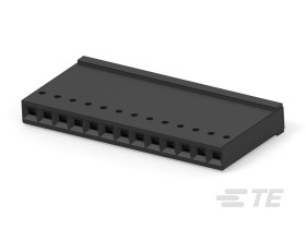 Złącze PCB 13-pinowe AMPMODU raster: 2.54 mm 1-rzędowe TE Connectivity Płyta250 V Bez osłony