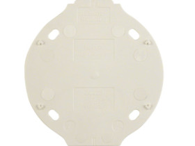 Serie 1930 Płytka denka samogasnąca 1 biały 133119 HAGER