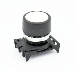 PPRN5 przycisk monostabilny niepodświetlany biały OFF - (ON)