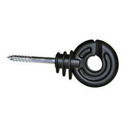 Izolator wkręcany do drewna 25sz do drutu linki do Pastuch elektryczny