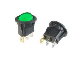 Przełącznik kołyskowy T120 KCD1-105 12V podświetlany ON-OFF