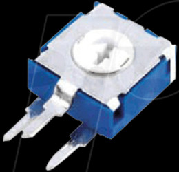 CA6XH2,5-100KA2020SNP Potentiometer, upright, 6 mm, 100 KOhm