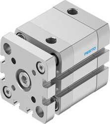 Siłownik kompaktowy skok: 15mm Festo Ø 40mm dwustronnego działania Action ADNGF-40-15-PPS-A