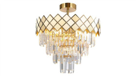 Lampa Sufitowa Carisma Gold 9Xe14 Ml8891 Milagro