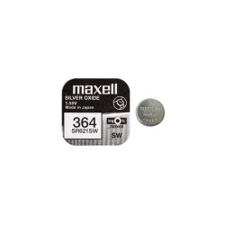Bateria SR621SW/SR364/AG1 srebrowa MAXELL 1szt