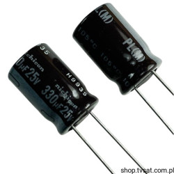 UPL1E331MPH 220uF 25V 10x16mm Radial R=5mm RADIAL HICON