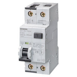 Siemens 5SU1356-6KK10 Ground fault circuit 1-pole &#x2B; N B10 A 0.03