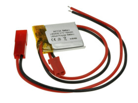 Akumulator; Li-Po; LP402025; 3,7V; 150mAh; 4x20x25mm; Zabezpieczenie PCM; konektor+ gniazdo 2,54*2piny; AKYGA; RoHS