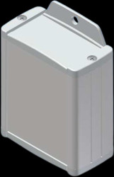 ABS/aluminum Profile enclosure, (L x W x H) 70 x 60 x 31 mm, gray, TEKAL-11/E.30