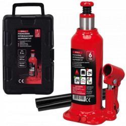 Podnośnik samochodowy hydrauliczny butelkowy słupkowy lewarek do 6 ton Schmith