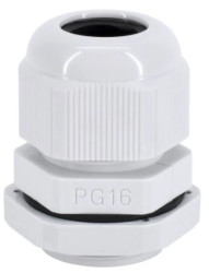 Dławica kablowa dławik PG 16 IP68 szary - 10 sztuk