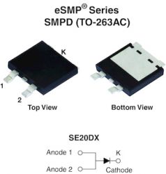 SE20DLG Surface-Mount Low VF Standard Rectifiers