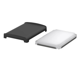 Bopla BOV 1209_ FG 9005 D LL (48432251) - półprzezroczysta pokrywa BoVersa typu translucent z pełnym czarnym design coverem (125