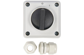 Łącznik krzywkowy 0-1 3P 12A IP65 Łuk E12-13 w obudowie 921213