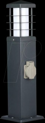 8822 Floor-standing lamp, E27, with two sockets, IP44