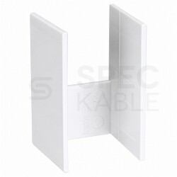 Narożnik wewnętrzny BKK 16x16mm biały NEKU