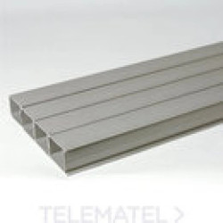 Kanał podłogowy PCW 200x38 /4 przedziały/ 089670 /4x2m/