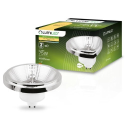 Żarówka LED GU10 ES111 10W = 75W 3000K 1055lm Ciepła 38 Srebrna LUMILED
