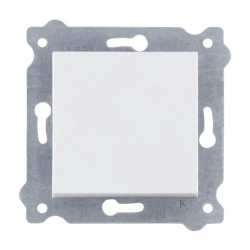 Łącznik schodowy 250V 10A Biały 209/01