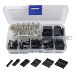 Zestaw Wtyków Kołkowych 310 Szt Wtyk Kołkowy Pin Męski i Żeński + Obudowy