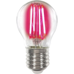 LightMe LM85314 LED Teardrop E27 4W Red Filament Lamp 45x77mm 1 piece