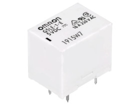 Przekaźnik elektromagnetyczny SPDT Ucewki 5VDC 16A/250VAC G5LE-1-E 5VDC
