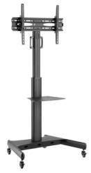 Carriage, for 1 monitor, 32 to 65 inch, up to 35 kg, VESA max. 600x400 mm, black, ICA-TR35
