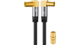 Telewizyjny Kabel Antenowy (Typ 135 Db), Poczwórne Ekranowanie - Długość...