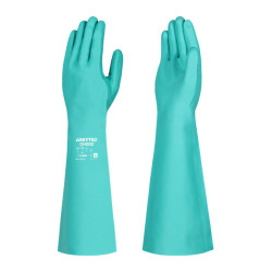 Rękawice robocze rozmiar: Średni zastosowanie: Odporność na działanie substancji chemicznych