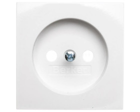 B.Kwadrat/B.3/B.7 Płytka czołowa gniazda b/u śnieżnobiały 3961038999