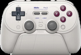 80GQ02 8BitDo Pro 3 controller with dock, Gameboy colours