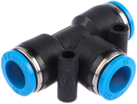 Złączka pneumatyczna Wciskane 10 mm Wciskane 10 mm Festo Adapter teowy do rur
