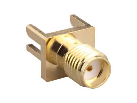 Złącze koncentryczne Montaż na płytce drukowanej Żeński typ złącza Złącze SMA 0 → 18GHz Lutowane typ kabla