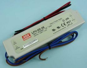 36V/1,67A/60W LPV-60-36 LED IP67 PLASTIC