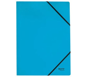 Folder z materiałami informacyjnymi, rozmiar: A4, Niebieski