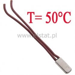 Termostat bimetaliczny metalowy ( NC 6A 50°C 250V)