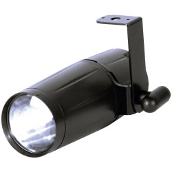 ADJ 1212100001 LED-Pinspot 1x3W Black Low Heat Energy Efficient