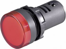 Barthelme 58601211 Lampka sygnalizacyjna LED czerwony 12 V/DC, 12 V/AC