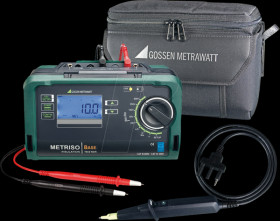 M551O METRISO BASE insulation meter, set with remote trigger and case